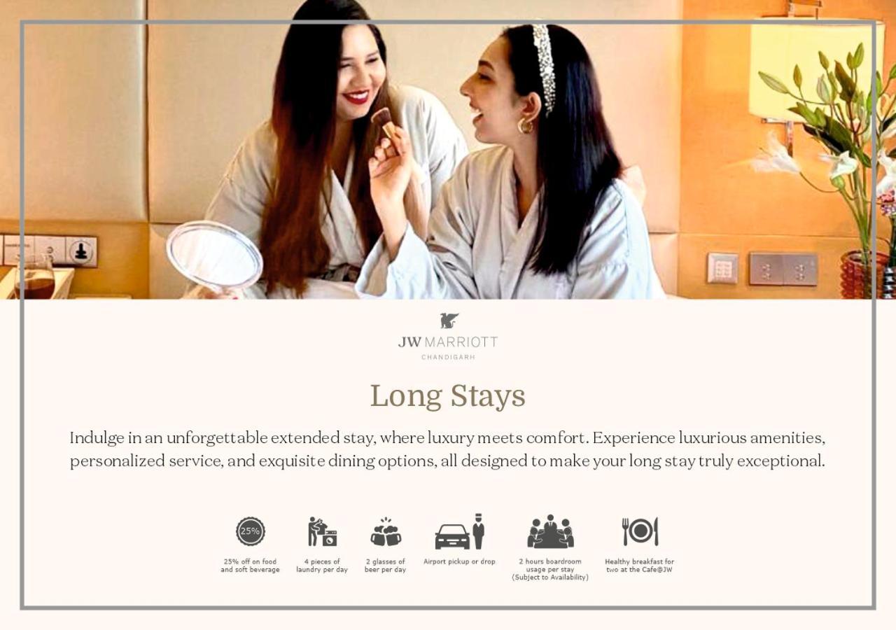 Jw Marriott Hotel Chandīgarh Zewnętrze zdjęcie